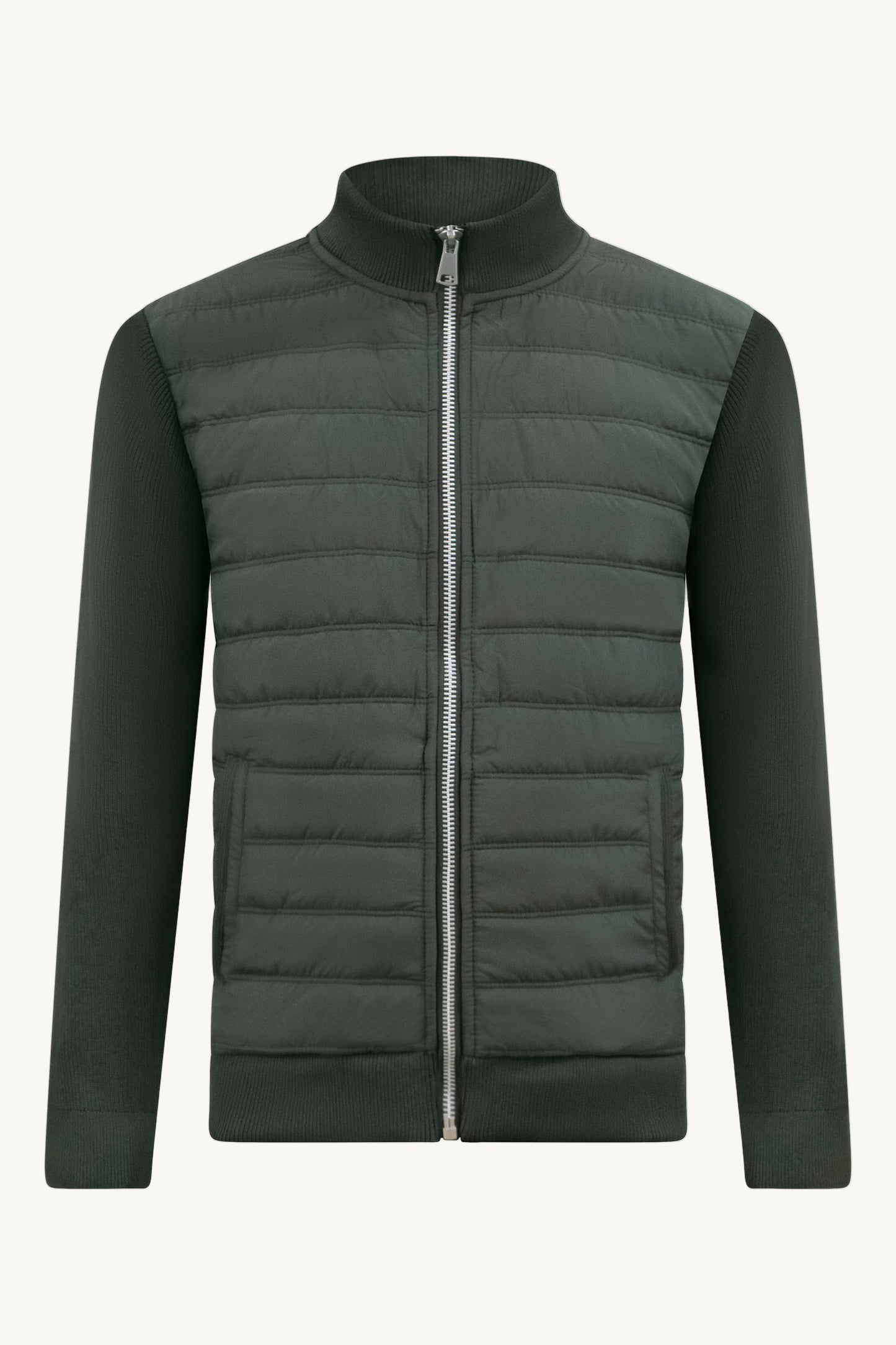 WALDGRÜNE DAUNENJACKE