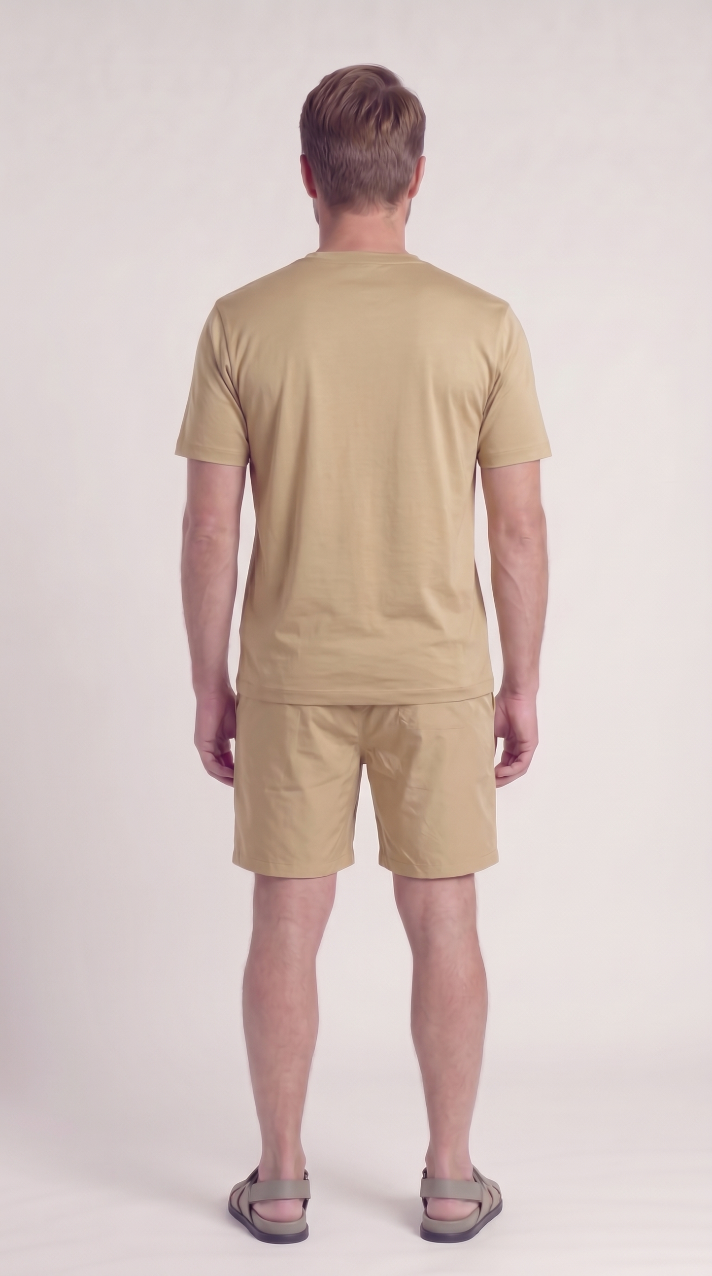 INTERLOCK SUPIMA SET | BEIGE
