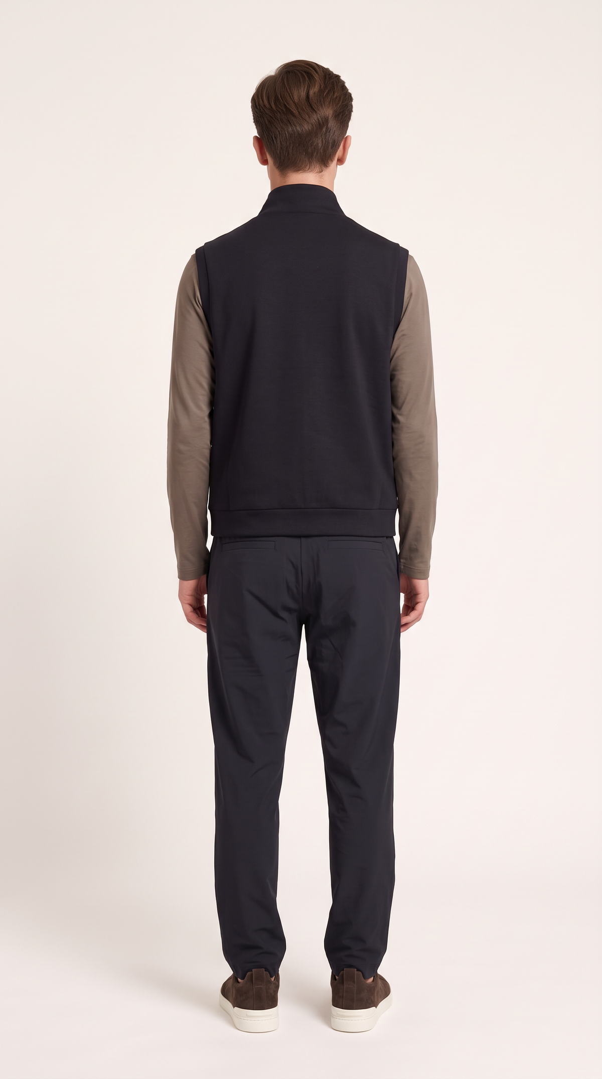 CASHWOOL GILET ONXY BLACK