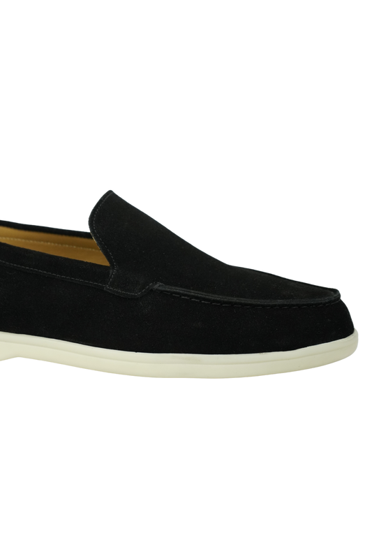 SATIN LUXE LOAFERS SCHWARZ