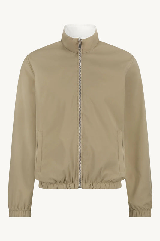 BEIGE/WEISSE WENDEJACKE