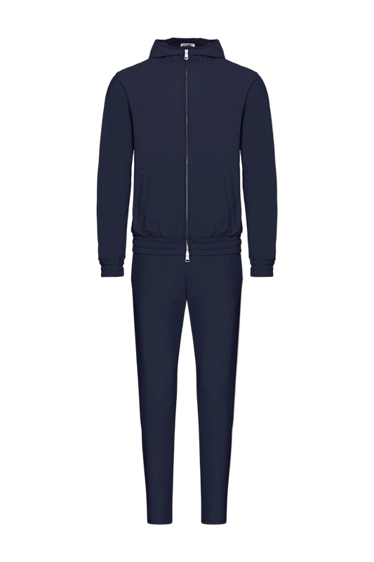 MIDNIGHT COAST BLUE TECH SUIT MIT KAPUZE