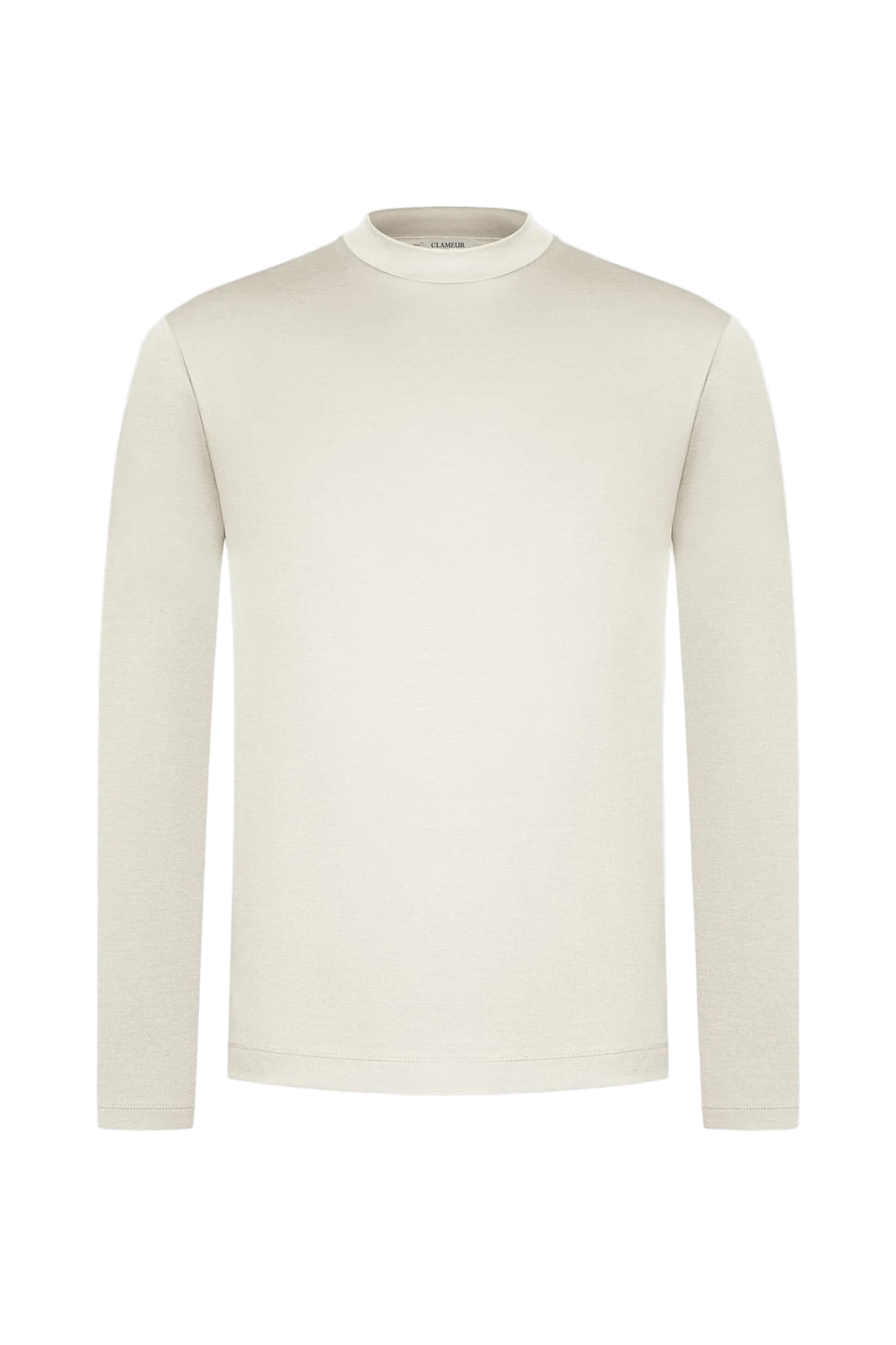 SANDBEIGES LANGARM-T-SHIRT