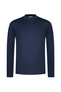 MIDNIGHT BLUE LANGARM-T-SHIRT