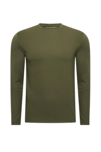 GRÜNES LANGARM-T-SHIRT