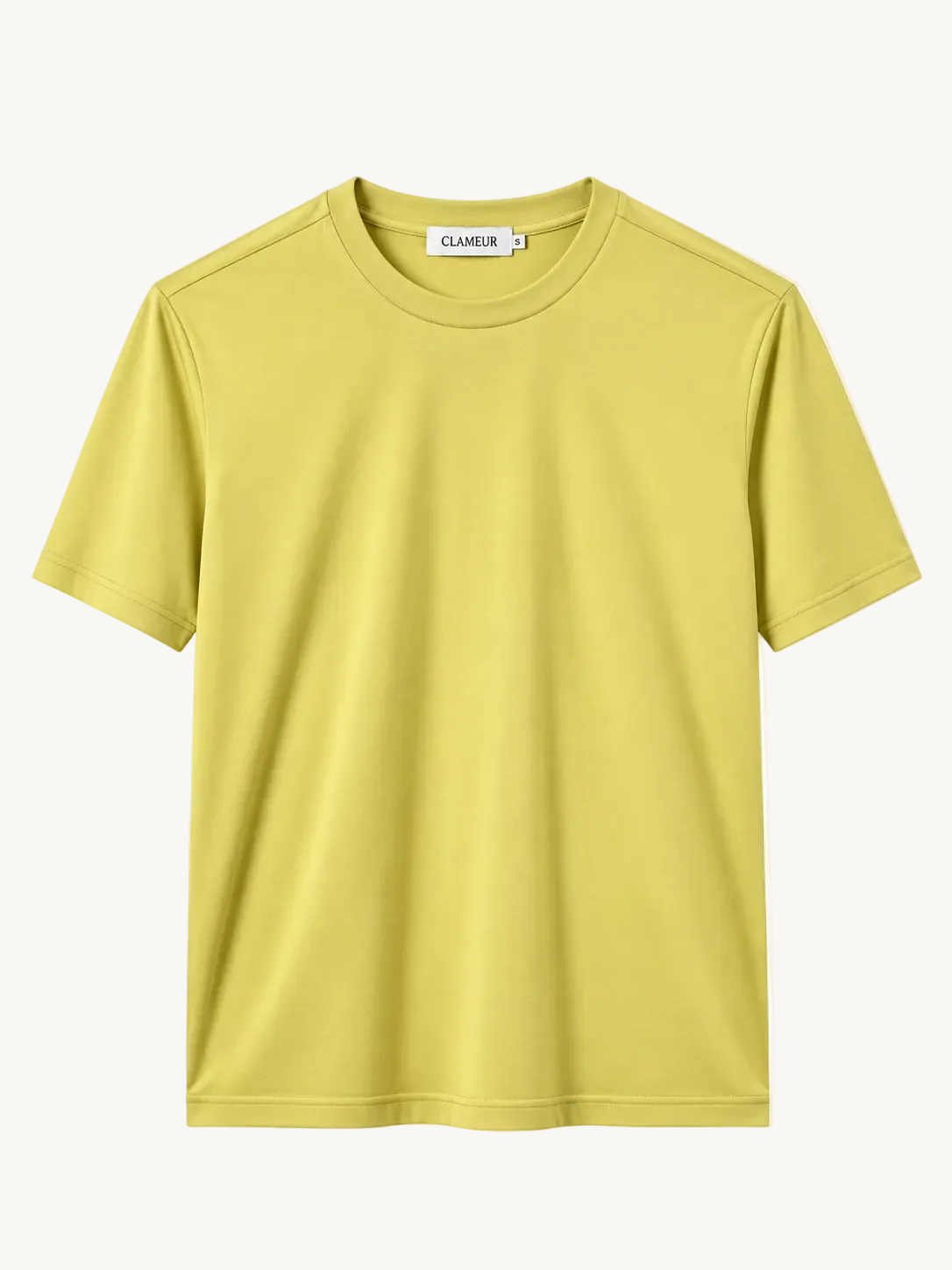 INTERLOCK SUPIMA T-SHIRT | ZITRONE