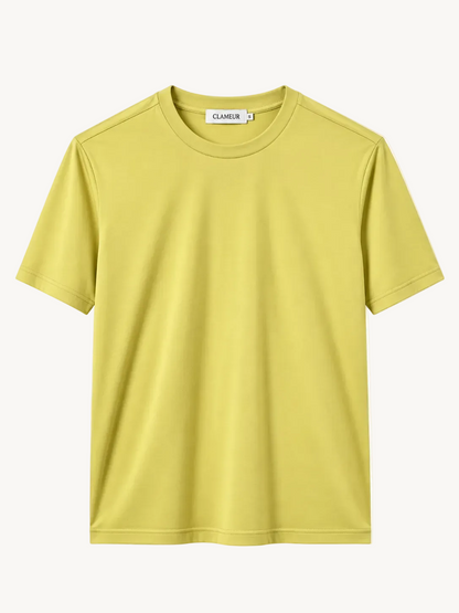 INTERLOCK SUPIMA T-SHIRT | ZITRONE