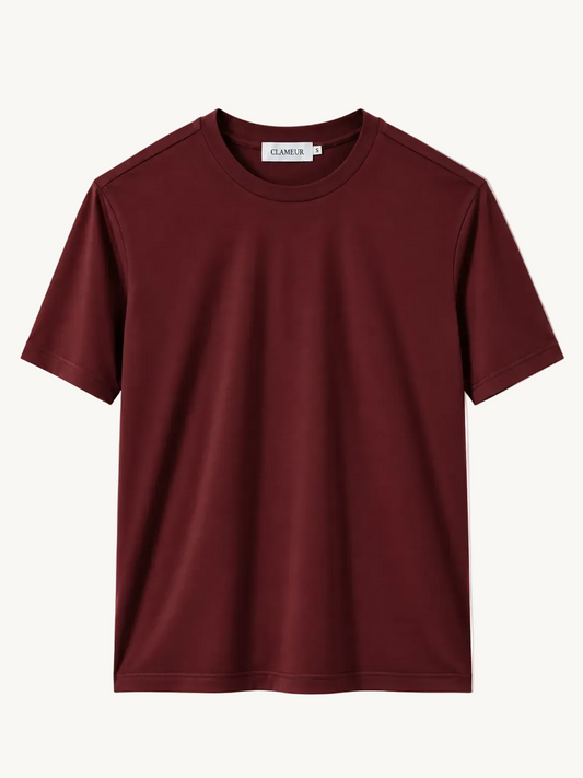 INTERLOCK SUPIMA T-SHIRT | ANCORA ROT