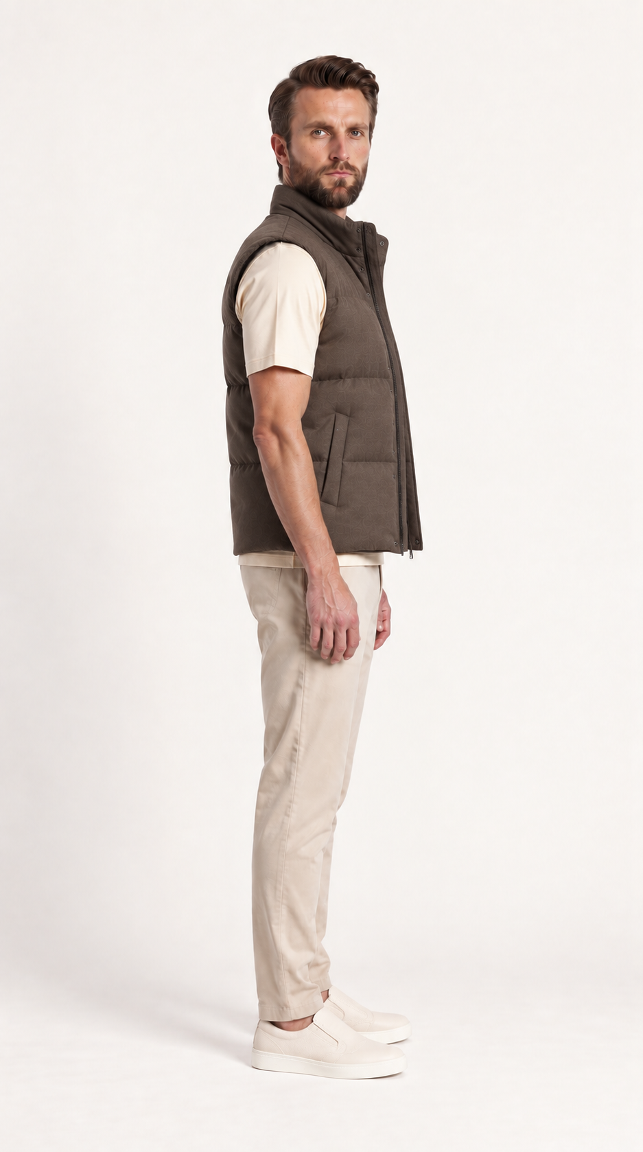 NOVA PUFFER VEST| BROWN