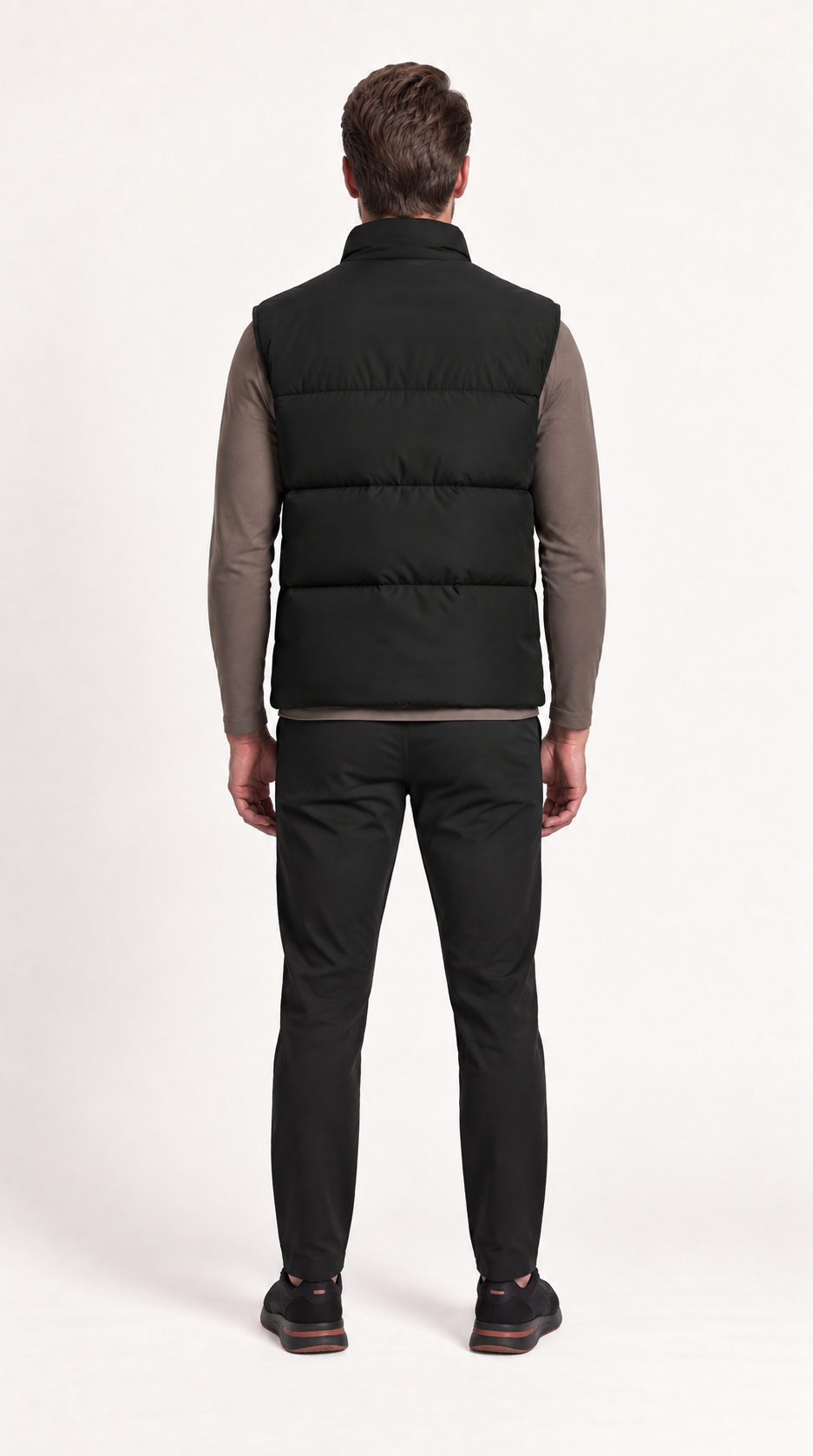 NOVA PUFFER VEST | ONXY BLACK