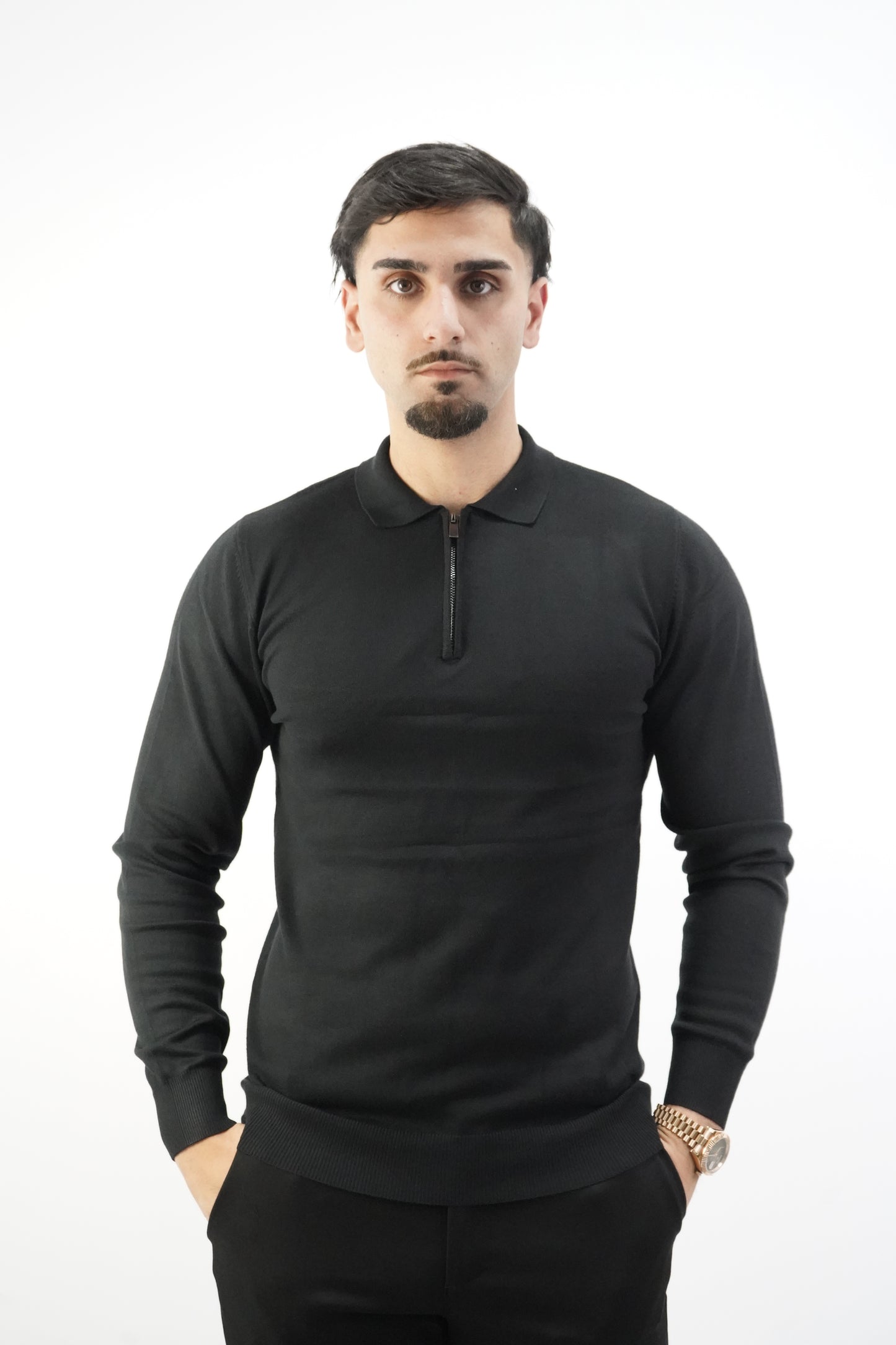"ZÉPHYR" ZIP-PULLOVER