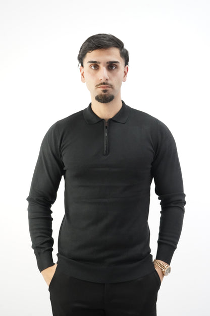 "ZÉPHYR" ZIP-PULLOVER