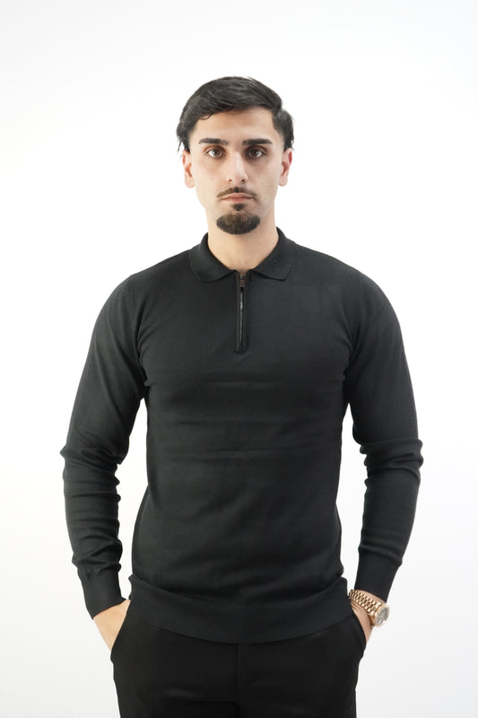 "ZÉPHYR" ZIP-PULLOVER