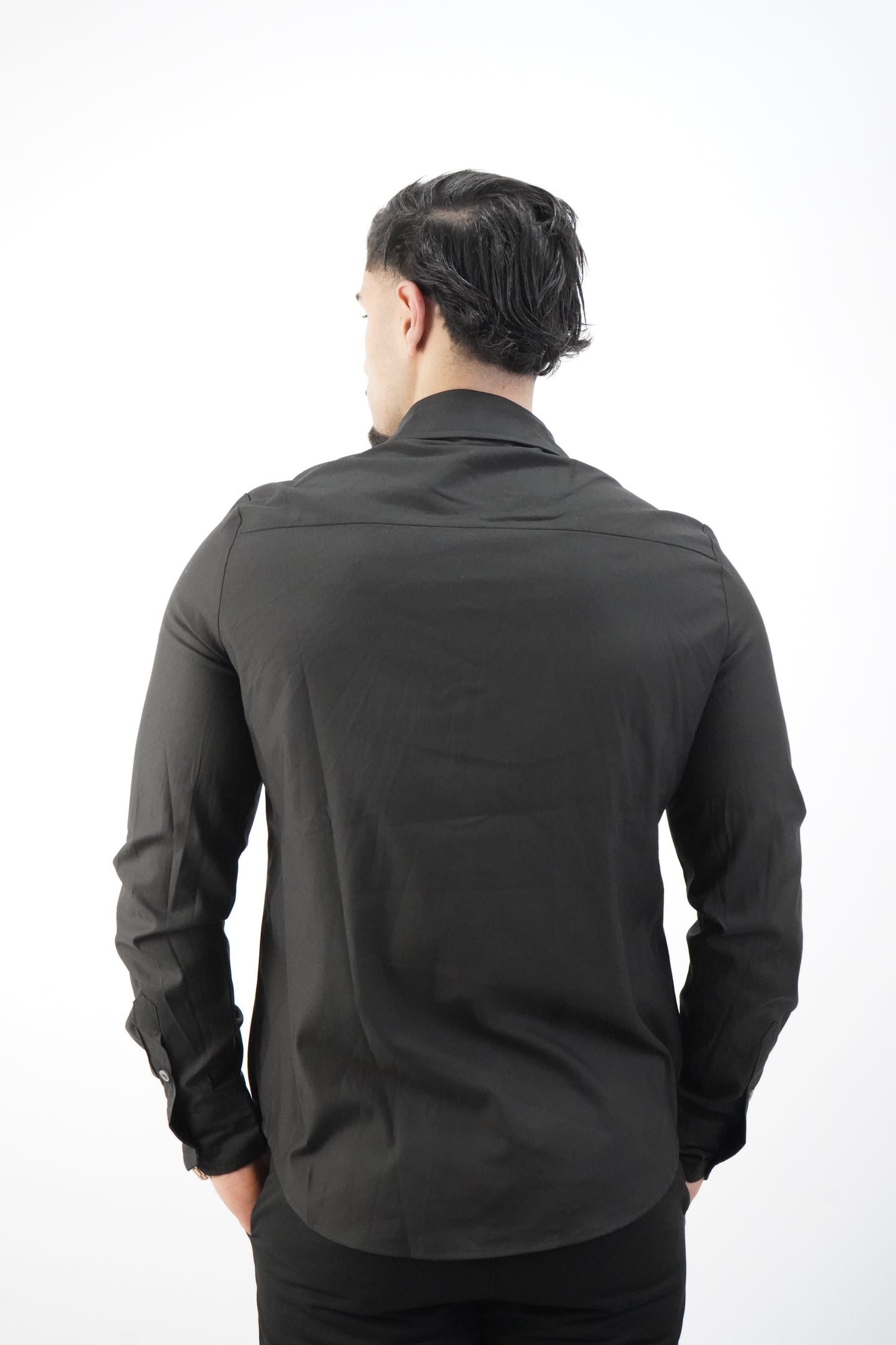 ONYX SCHWARZES FORMELLES HEMD