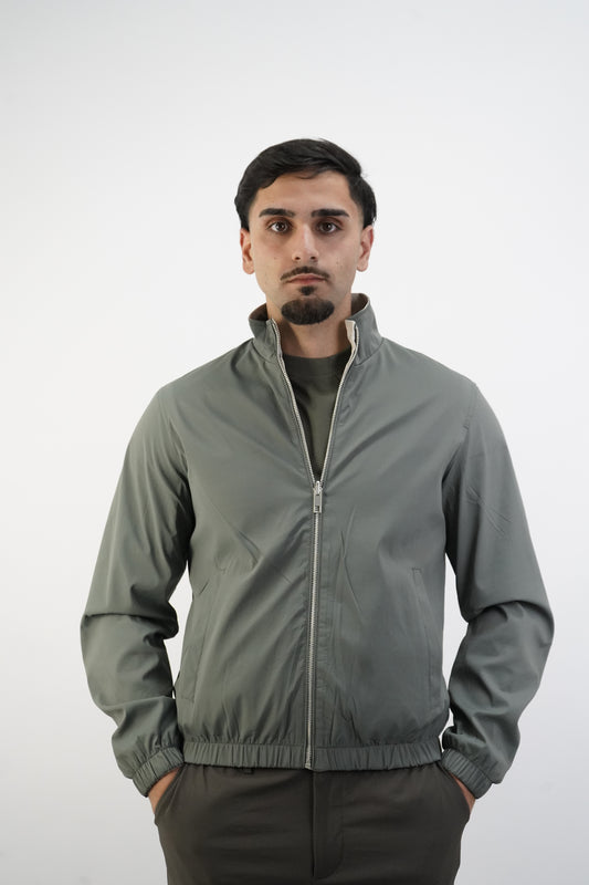 GRÜN / BEIGE WENDEJACKE