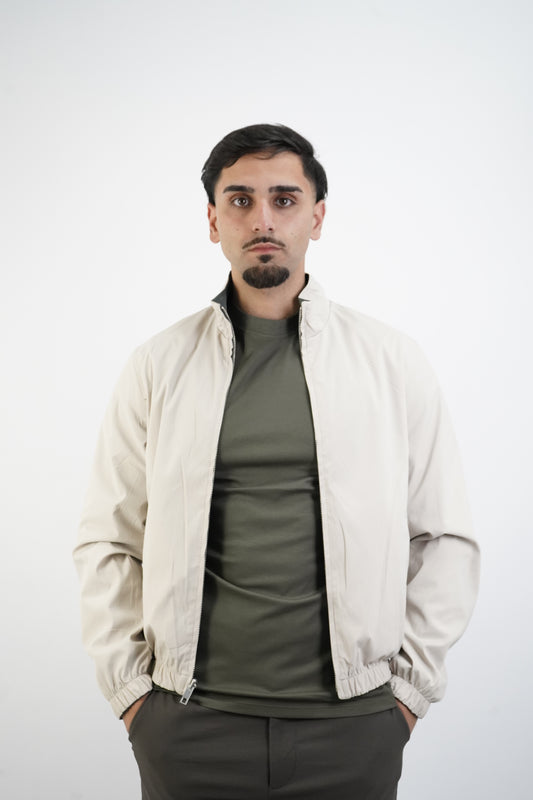 GRÜN / BEIGE WENDEJACKE