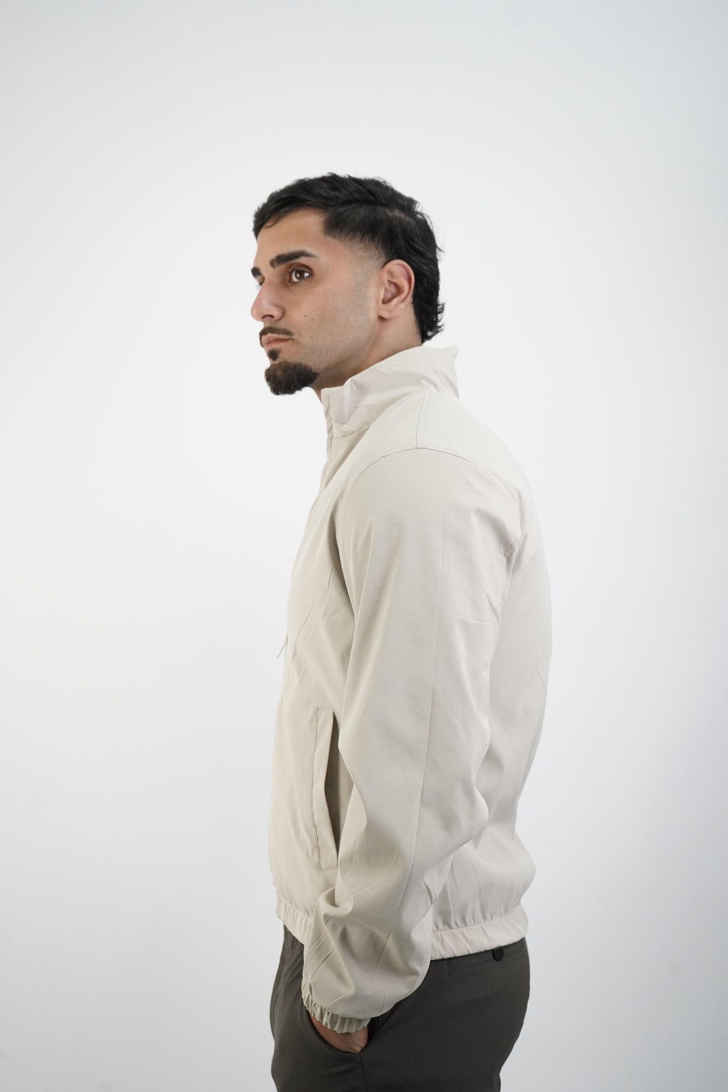 GRÜN / BEIGE WENDEJACKE