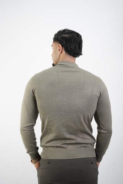 "ZÉPHYR" ZIP-PULLOVER