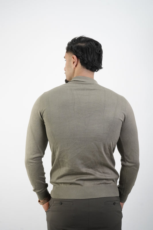 "ZÉPHYR" ZIP-PULLOVER