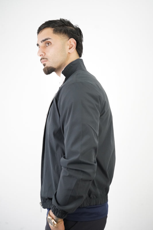 MARINE / GRAUE WENDEJACKE