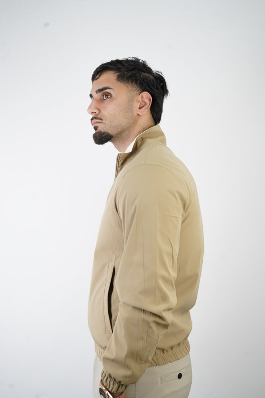 BEIGE/WEISSE WENDEJACKE