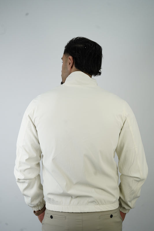 BEIGE/WEISSE WENDEJACKE