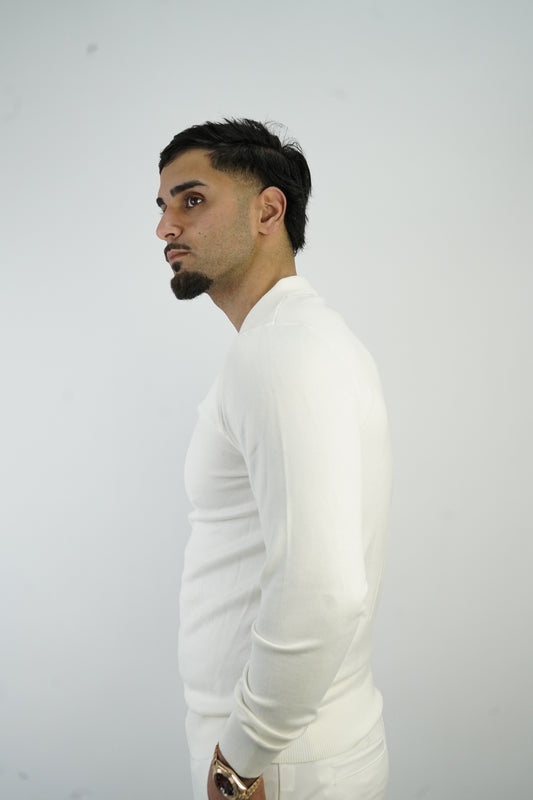 "ZÉPHYR" ZIP-PULLOVER