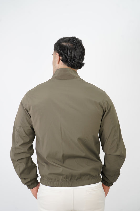 SCHWARZ / GRÜNE WENDEJACKE