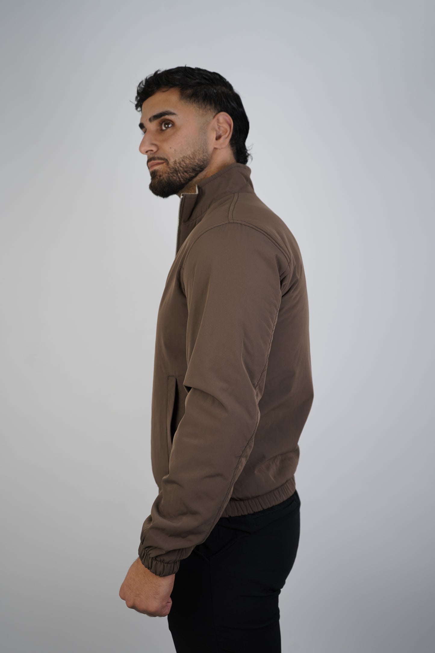 BRAUNE/BEIGE WENDEJACKE