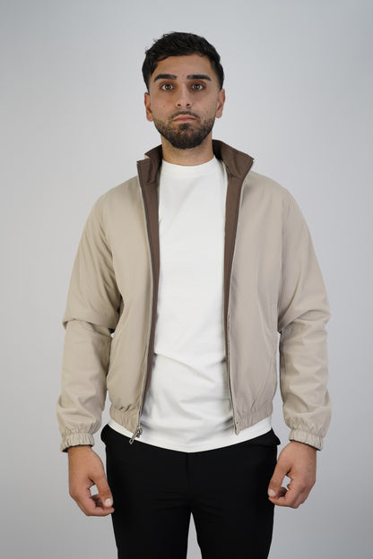 BRAUNE/BEIGE WENDEJACKE