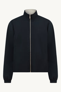 MARINE / GRAUE WENDEJACKE