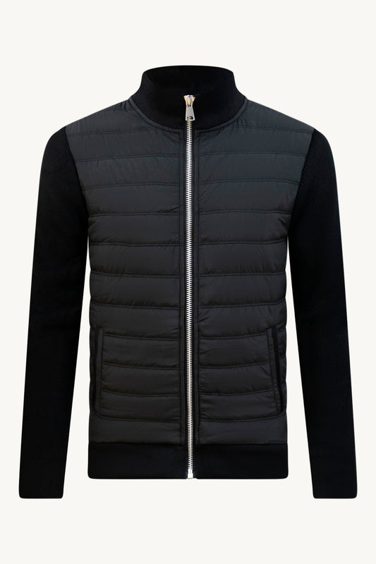 ONYX SCHWARZE DAUNENJACKE