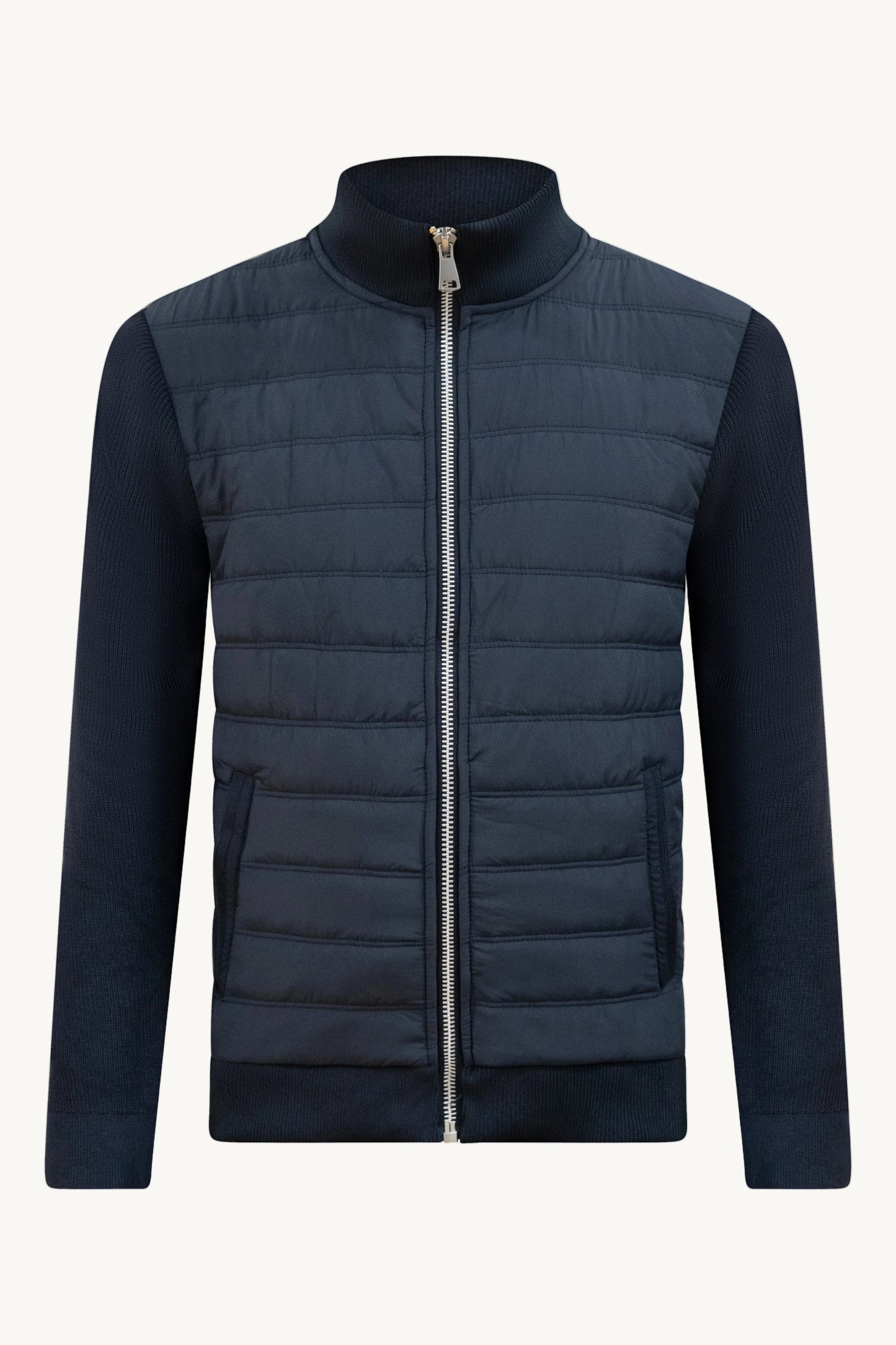 MARINEBLAUE DAUNENJACKE