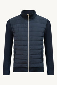 MARINEBLAUE DAUNENJACKE
