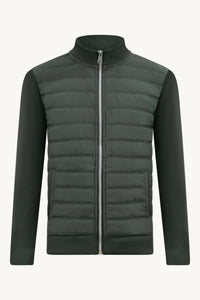 WALDGRÜNE DAUNENJACKE