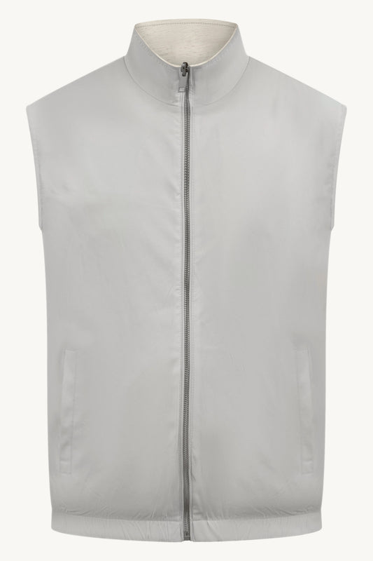 WENDE-TECH-LEINEN-STEPPWESTE WEISS / CREME