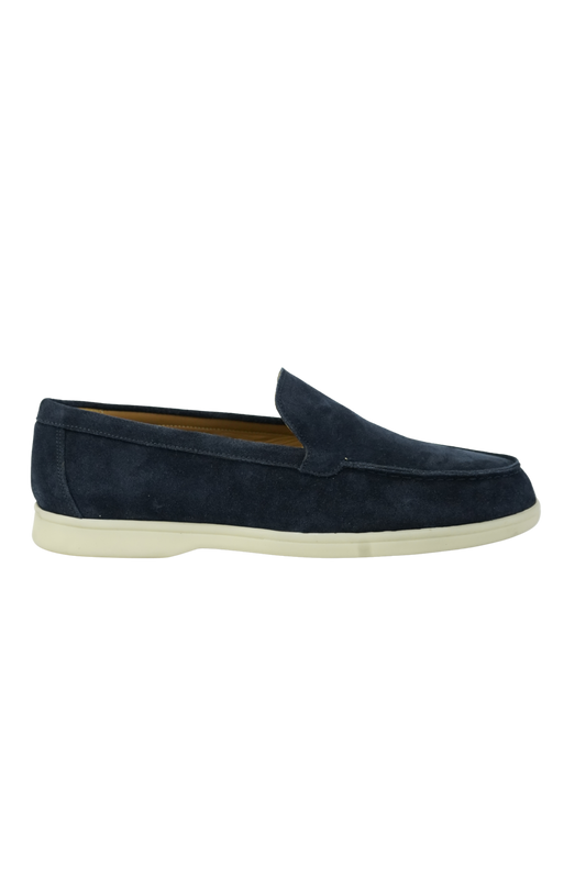 SATIN LUXE LOAFERS MARINEBLAU