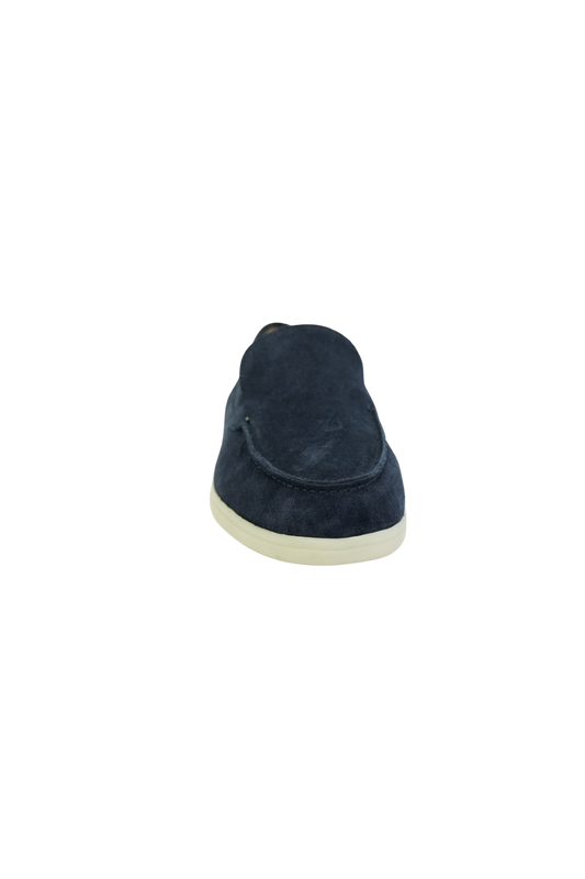 SATIN LUXE LOAFERS MARINEBLAU