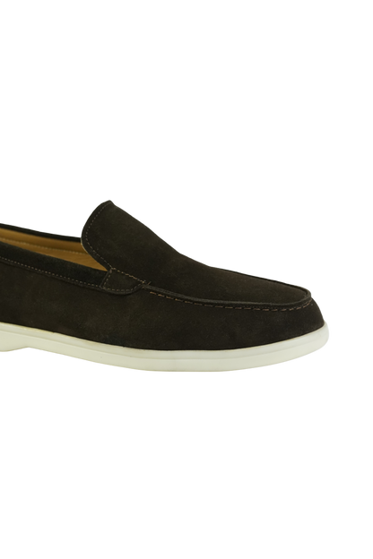 SATIN LUXE LOAFERS BRAUN