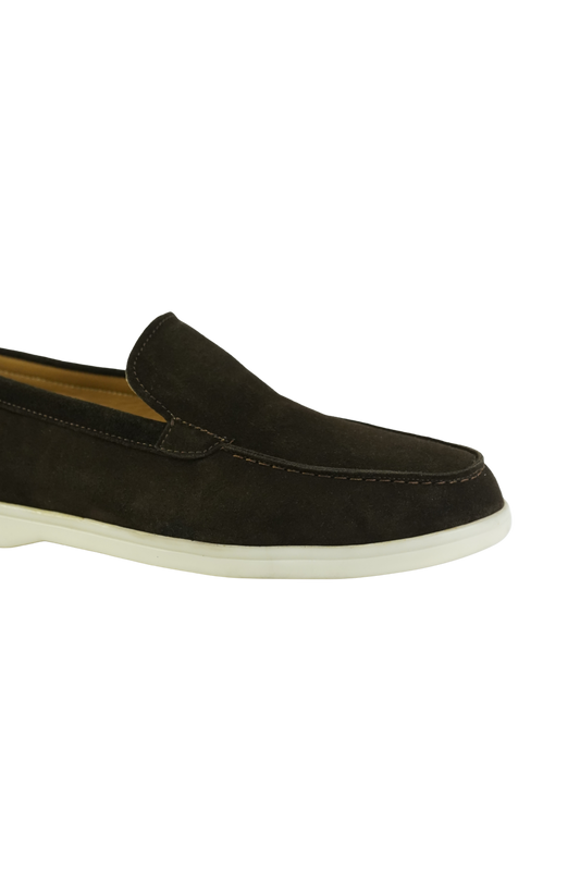 SATIN LUXE LOAFERS BRAUN