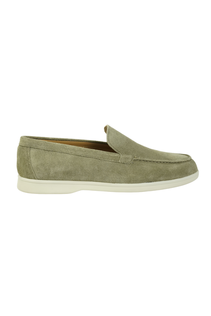SATIN LUXE LOAFERS GRÜN