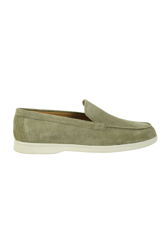 SATIN LUXE LOAFERS GRÜN