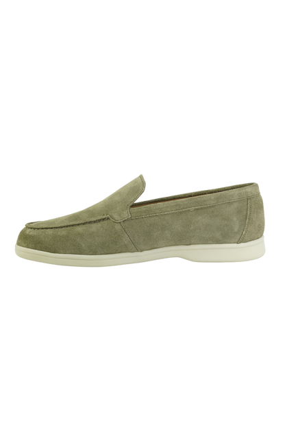 SATIN LUXE LOAFERS GRÜN