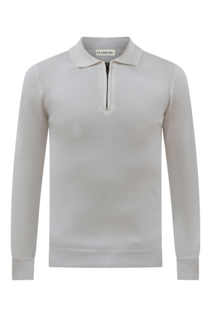 "ZÉPHYR" ZIP-PULLOVER