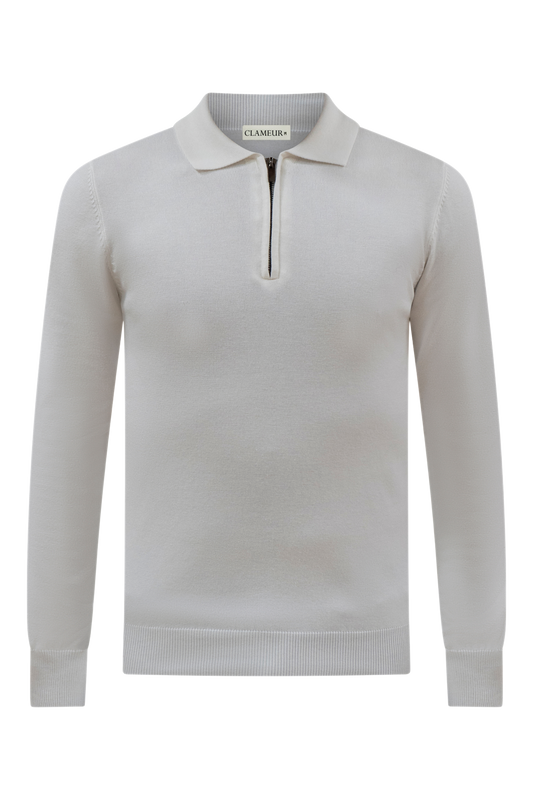 "ZÉPHYR" ZIP-PULLOVER