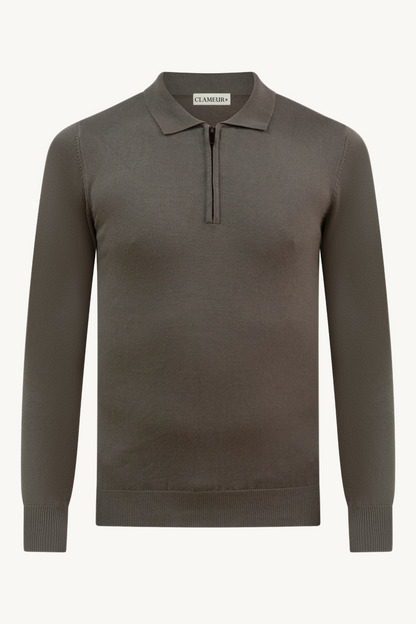 "ZÉPHYR" ZIP-PULLOVER