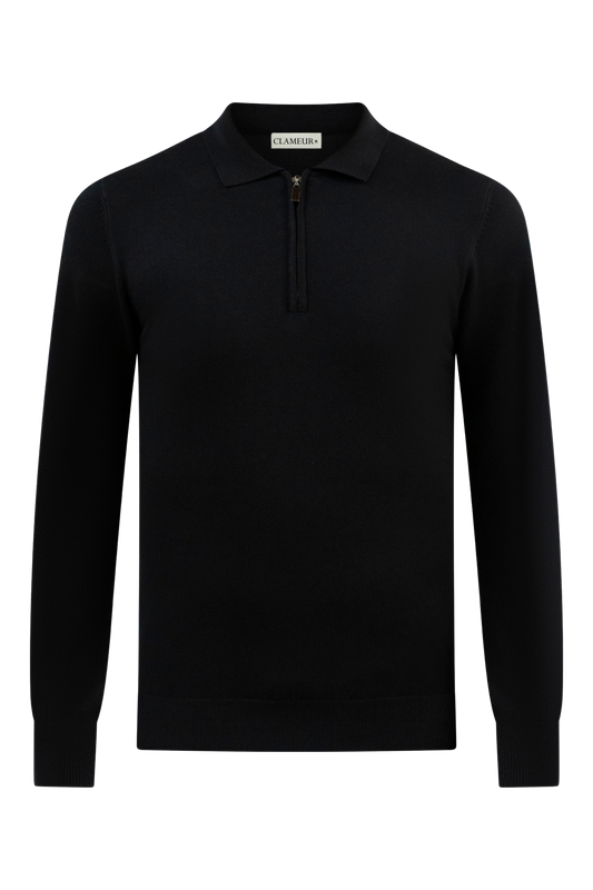 "ZÉPHYR" ZIP-PULLOVER