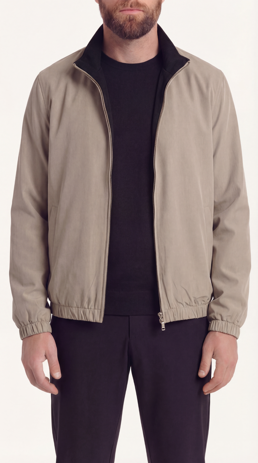 WENDEJACKE ONYX SCHWARZ/BEIGE