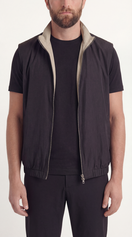 WENDEWESTE ONYX SCHWARZ/BEIGE