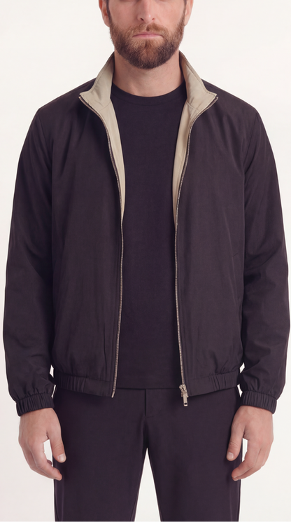 WENDEJACKE ONYX SCHWARZ/BEIGE